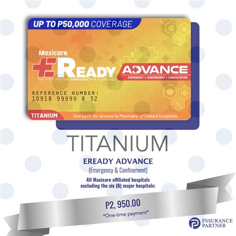 maxicare eready titanium